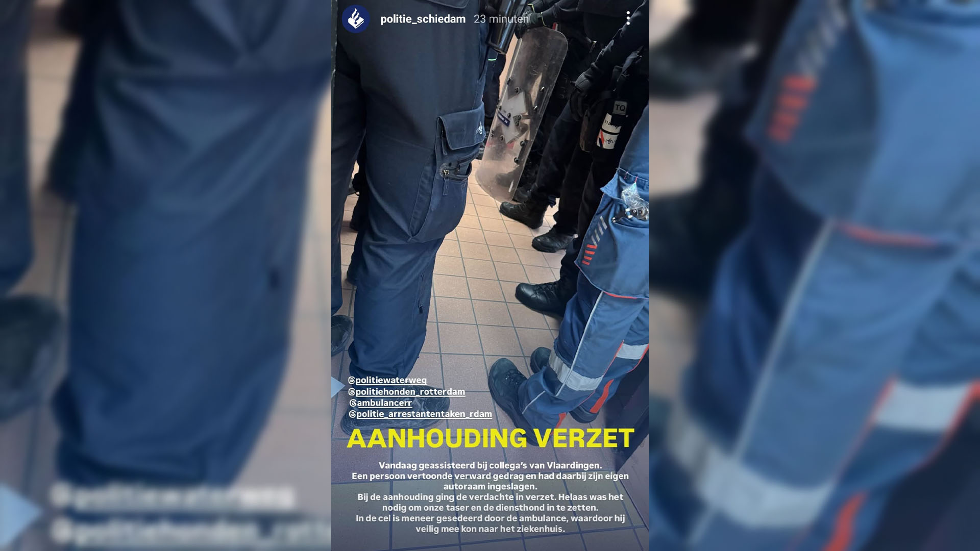 Plaatje aanhouding