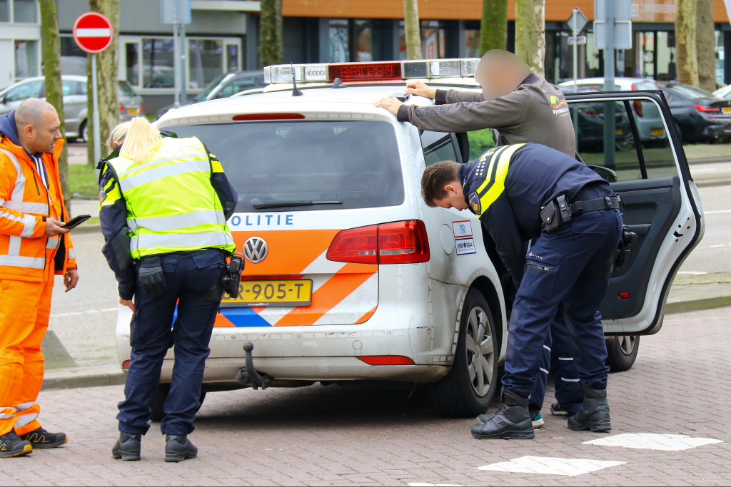 aanhouding na aanrijding