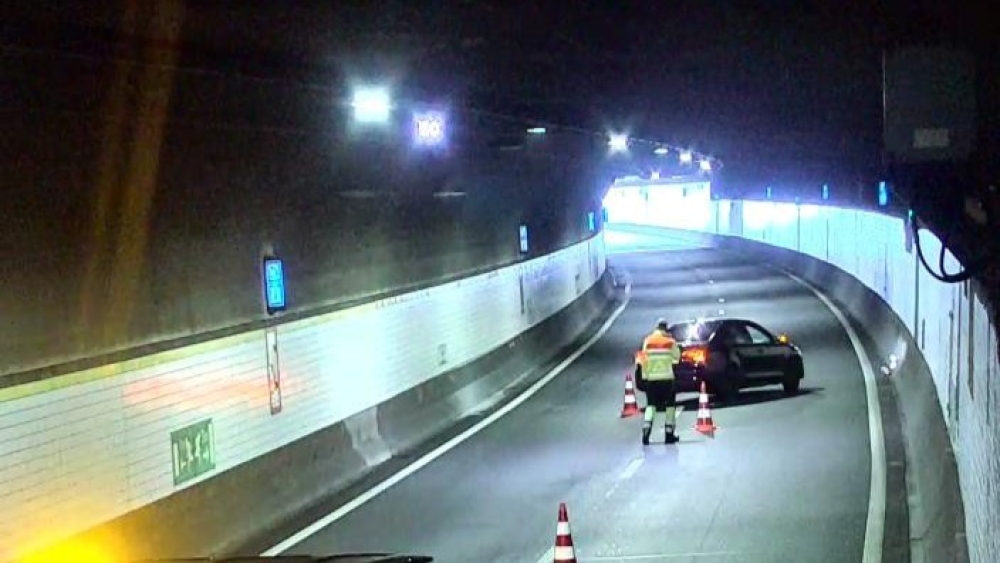 Twintig minuten vertraging wegens pechgeval in Beneluxtunnel