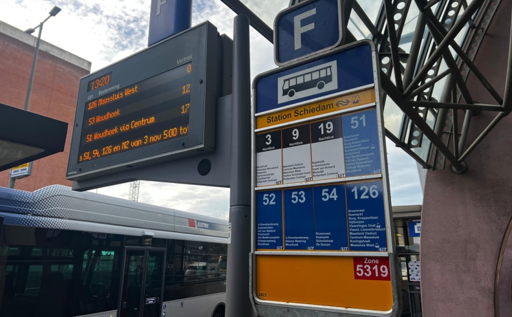 's Avonds geen openbaar vervoer meer in Schiedam-Woudhoek vanaf 2026