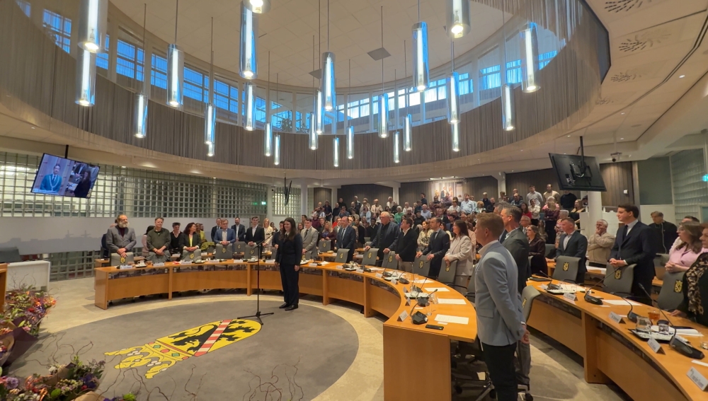 De nieuwe Schiedamse gemeenteraad is geïnstalleerd