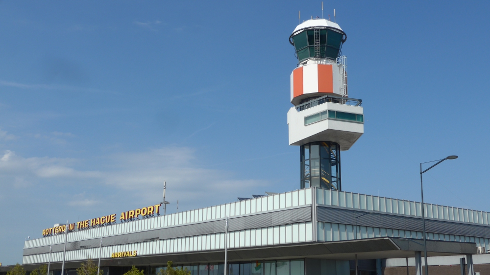 Manifestatie 'Sluit Luchthaven Zestienhoven' op 18 december