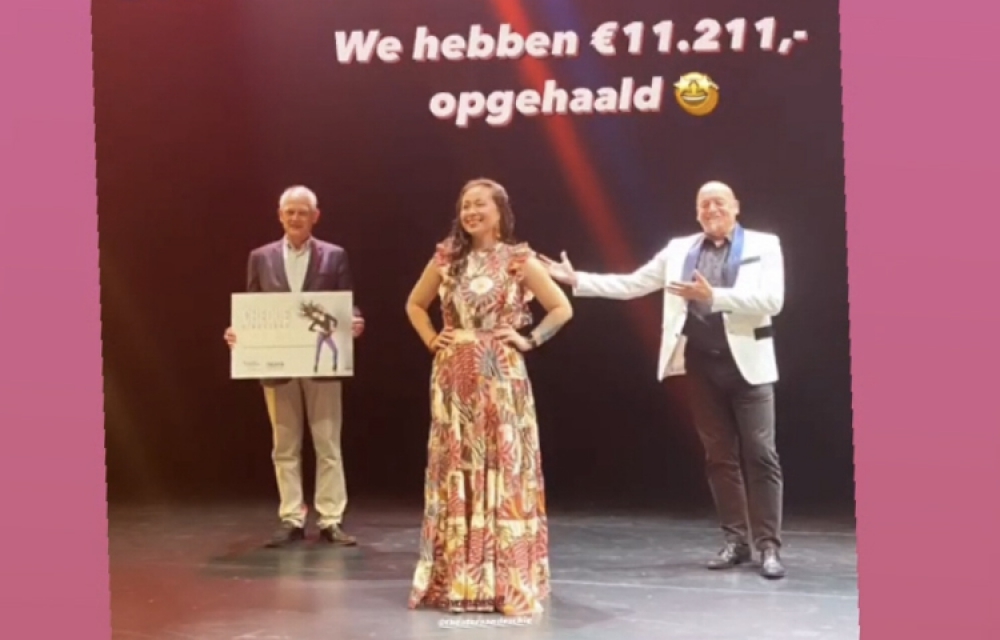 Dansvoorstelling-livestream voor Franciscus Vlietland levert ruim € 11.000,- op
