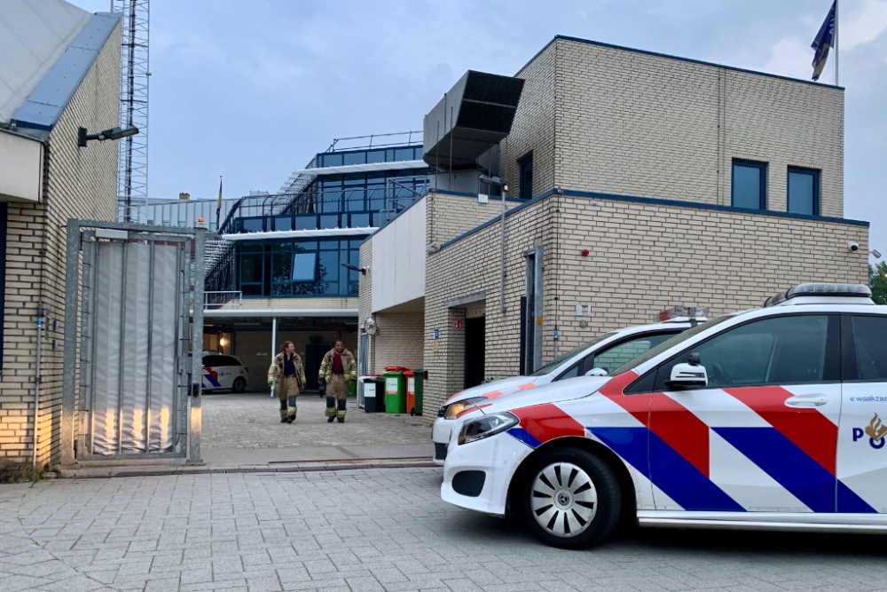 Politiebureau ontruimd vanwege vreemde lucht