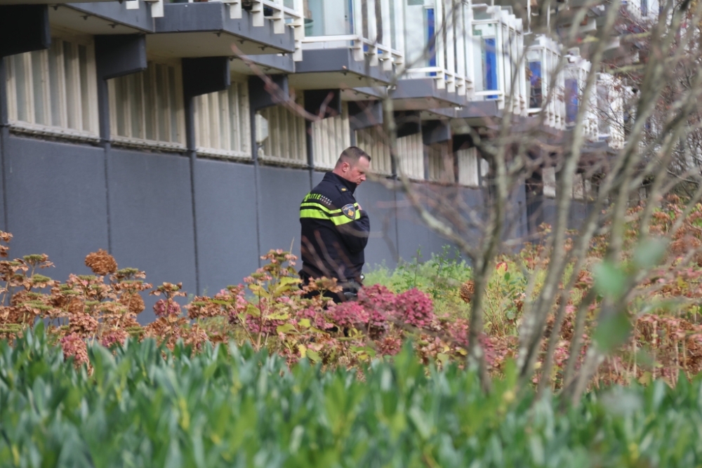 Politie heeft geen gewonde of dader gevonden rondom het Oslopad