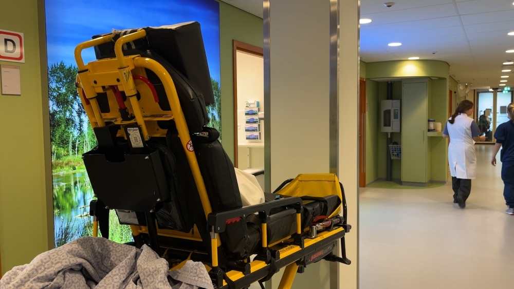 Een ziekenhuisbed in het Franciscus Vlietland