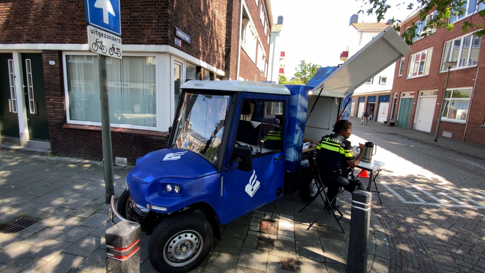 'Wij gaan voor het goede gesprek', buurtbewoners op de koffie bij de politie