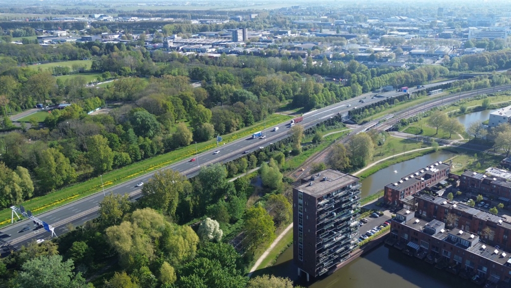 Ook Schiedams deel van A20 afgesloten, vrees voor extra drukte in de stad
