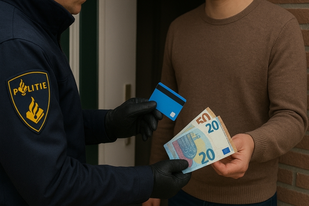 Politie houdt 18-jarige Vlaardinger aan die mensen oplichtte als nepagent