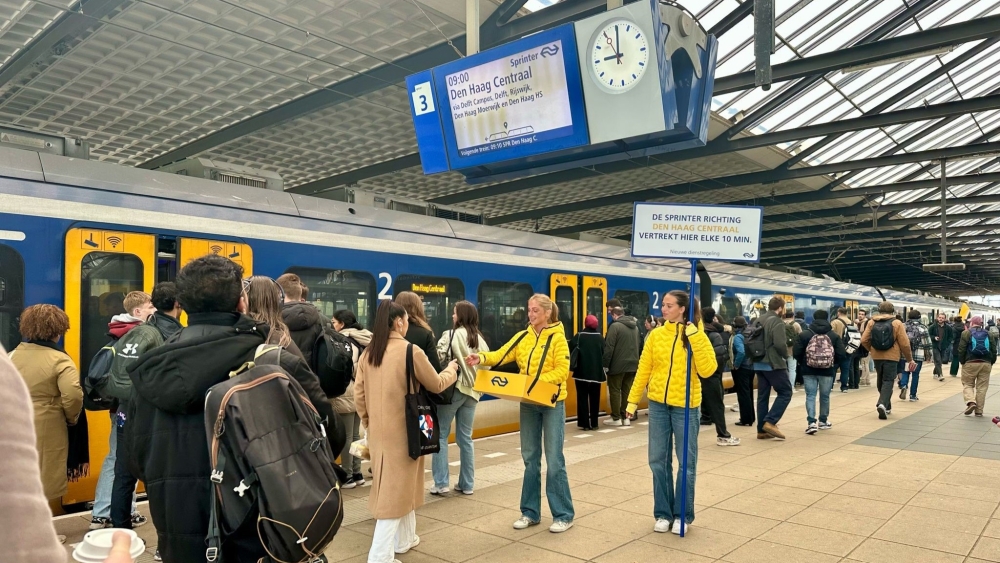 TienminutenSprinter stopt voortaan zes keer per uur op station Schiedam Centrum