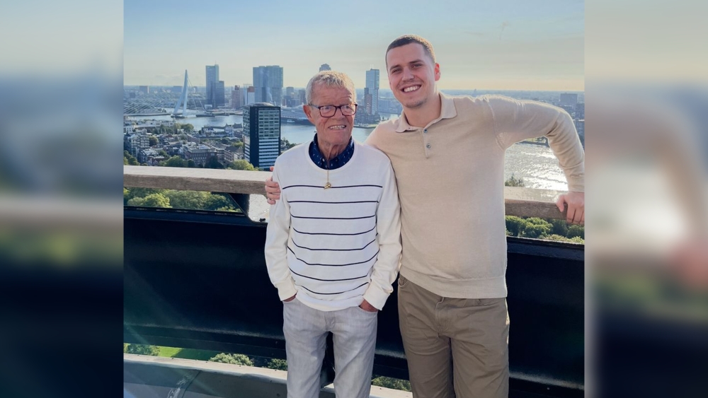 Tom (26) gaat naar San Siro, waar opa Piet Romeijn (85) met Feyenoord de Europacup won