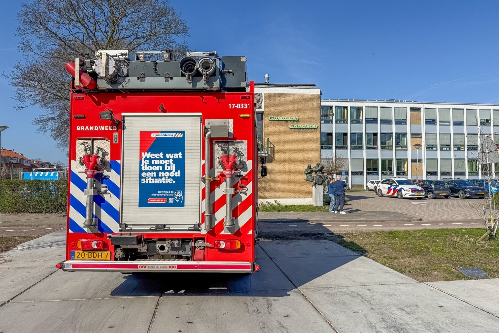 Vreemde lucht in klaslokaal Groen van Prinsterlyceum in Vlaardingen