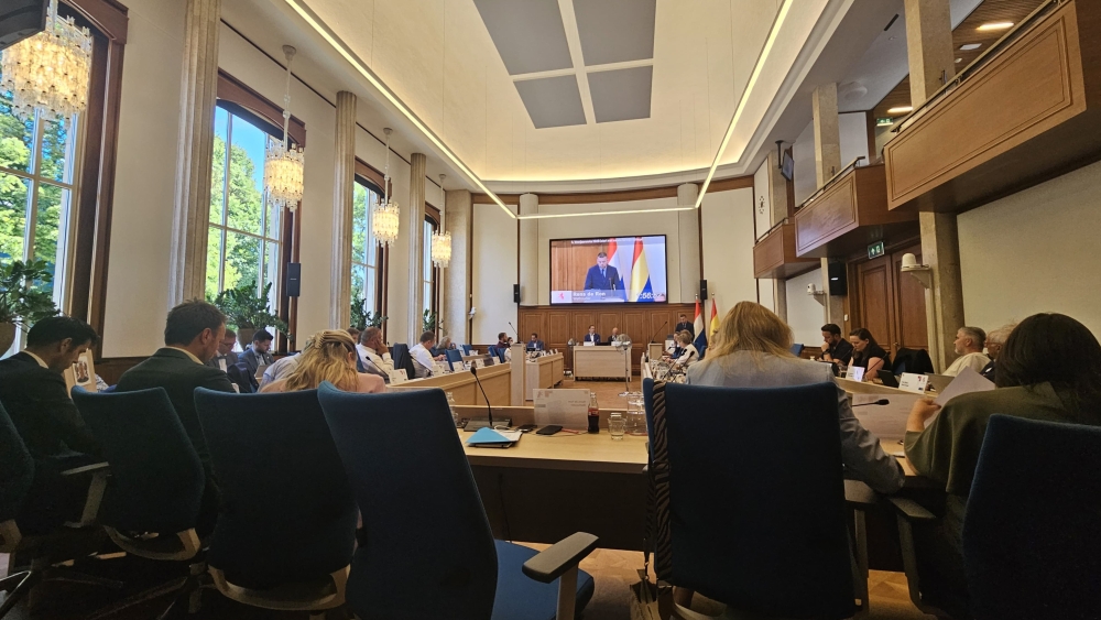 De gemeenteraad tijdens de behandeling van de Voorjaarsnota