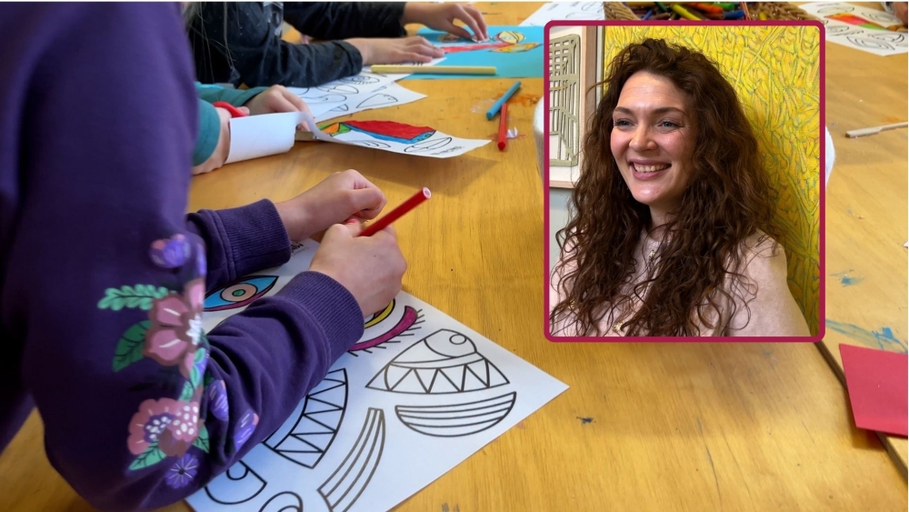 Knutselen en cultuur ontdekken: kinderen creëren kunst voor eigen expositie bij Expeditie Kledder