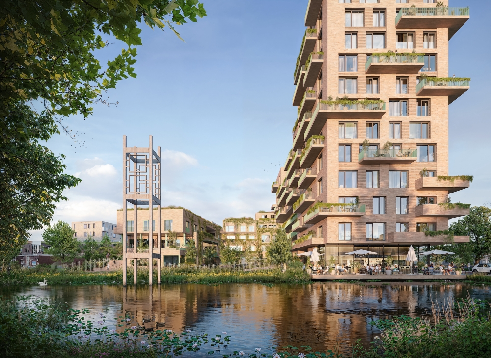 Erasmusplein in Westwijk krijgt nieuw complex met koop- en zorghuurwoningen