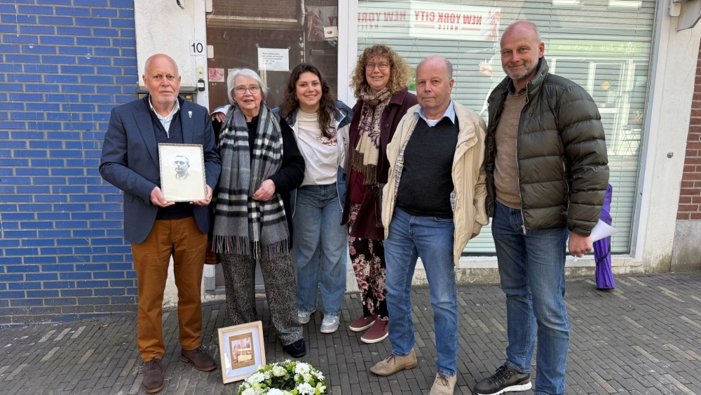 Stolperstein voor Schiedamse ‘strijder tegen het fascisme’