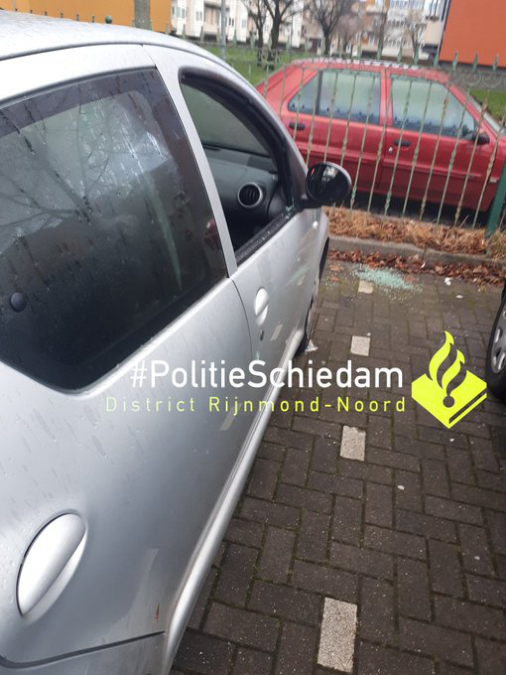 Inbraak auto's in Nieuwland