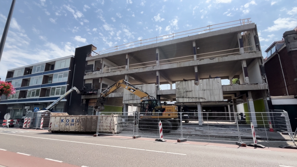 De werkzaamheden aan de Schiedamseweg in Vlaardingen