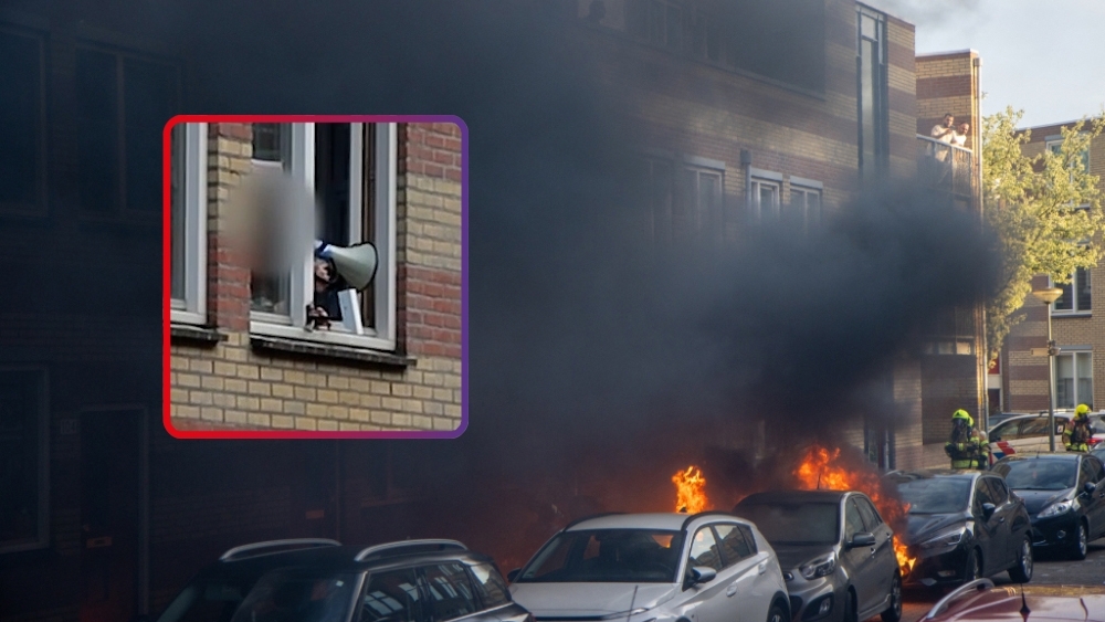 ‘Jezusgek’ Wim van Z. gooide brandende spullen uit huis en stak auto’s in brand