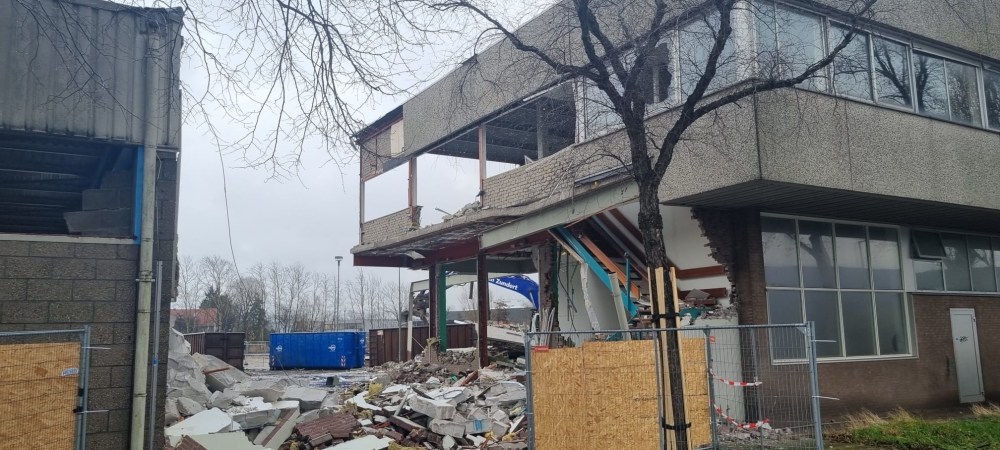 Sloop laatste deel ONS-gebouw deze week van start "Onderzoek was nodig''