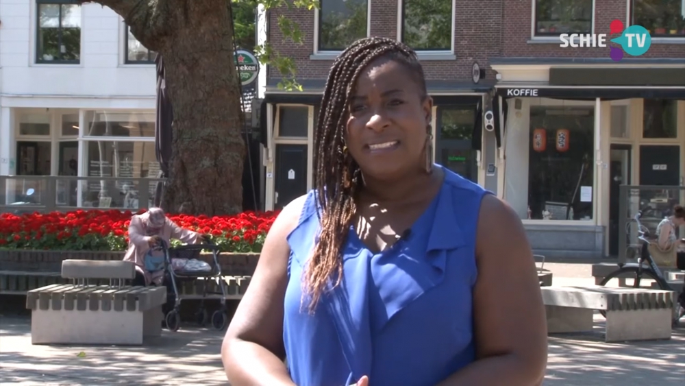 Raadslid Anouschka Biekman (D66): '30% van de inwoners voelt zich niet thuis in Schiedam'
