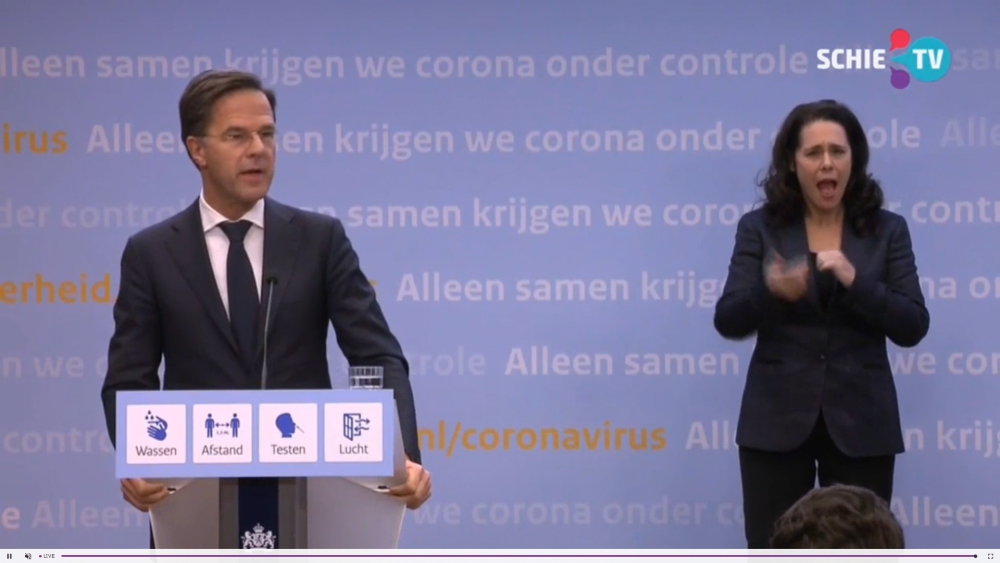 Rutte: avondlockdown vanaf zondag, maatregelen op scholen, want de cijfers zijn hoog, hoger, hoogst