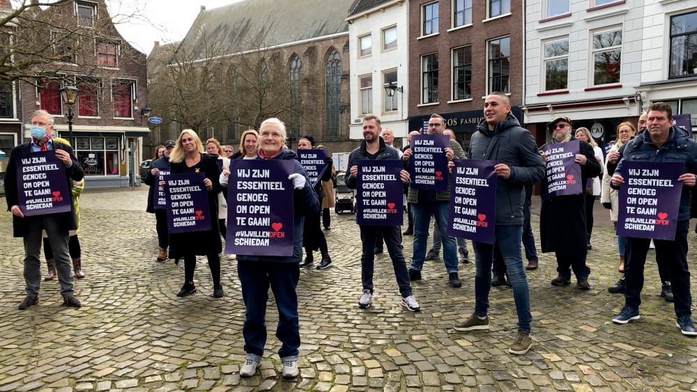 "We gaan naar de klote!" Schiedamse horeca-ondernemers willen ook open