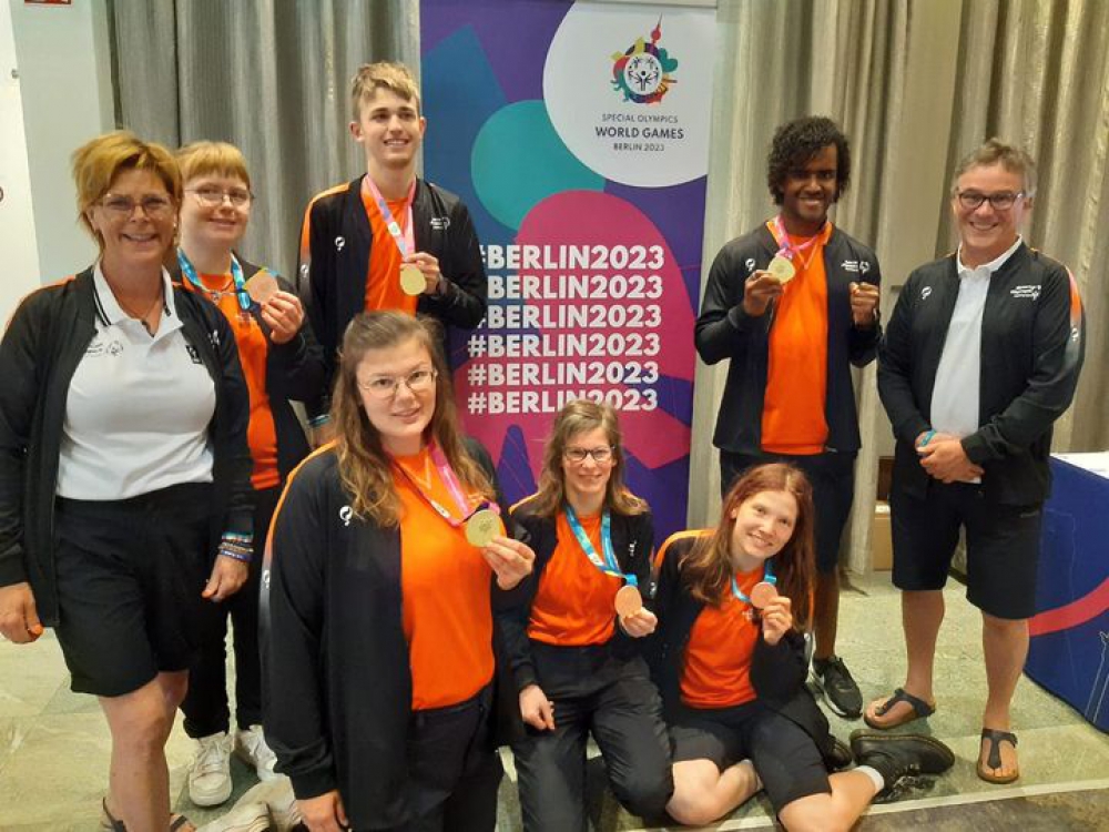 Drie gouden en drie bronzen medailles voor Schiedamse en Vlaardingse Judoka's op de Special Olympics