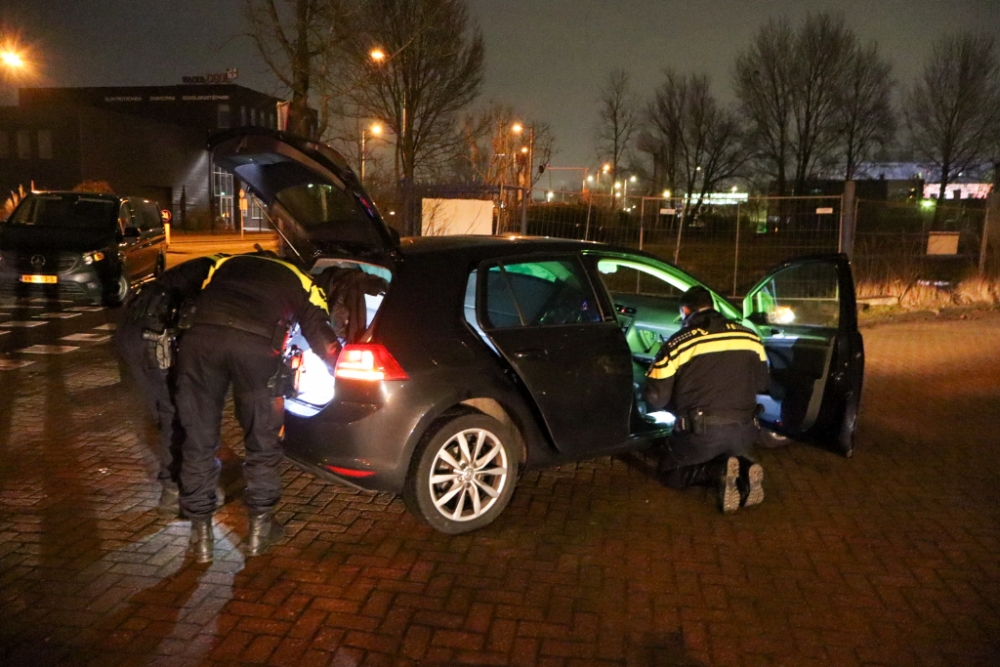 Aanhouding verricht na klemrijding politie op dinsdagavond in Schiedam