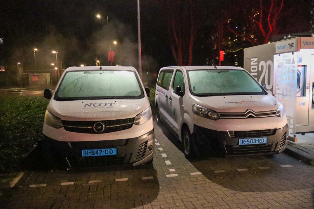 Geen autobrand maar stoom uit wasmachine bij tankstation