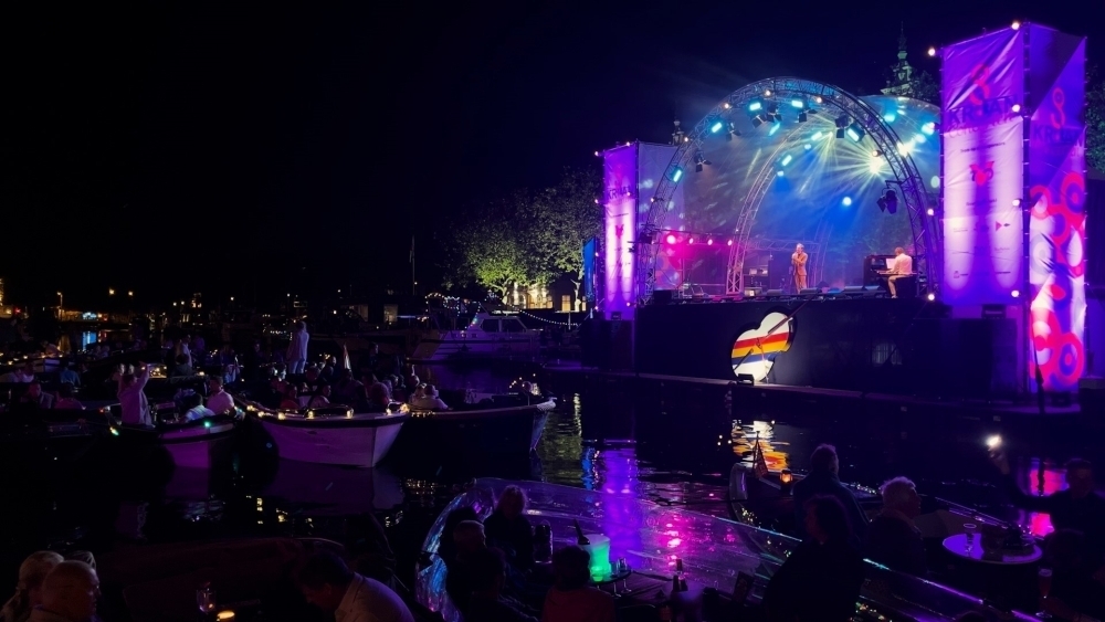 Sluizen open, dus geen kraan nodig voor Kraanconcerten: ‘Had het wel willen zien’