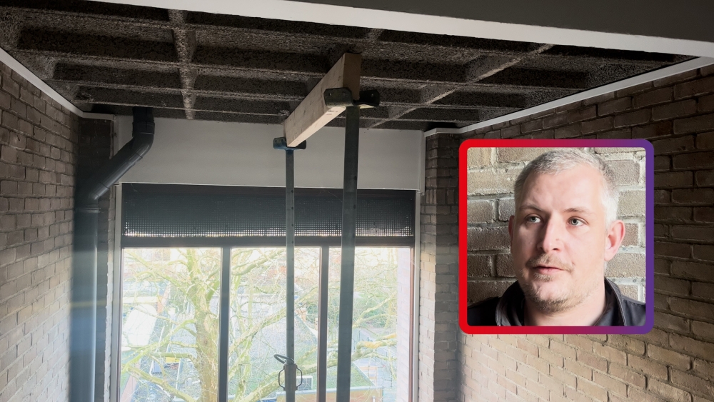 Bewoner vreest voor zijn leven door instortingsgevaar: &#039;Wacht tot iets op mijn hoofd dondert&#039;