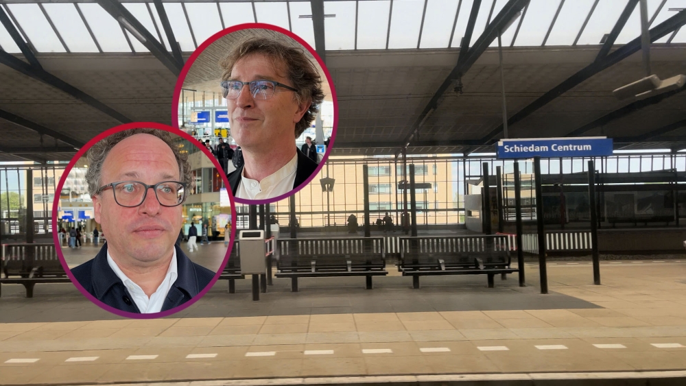 Officieel feestje: de trein stopt nu ook zes keer in Schiedam