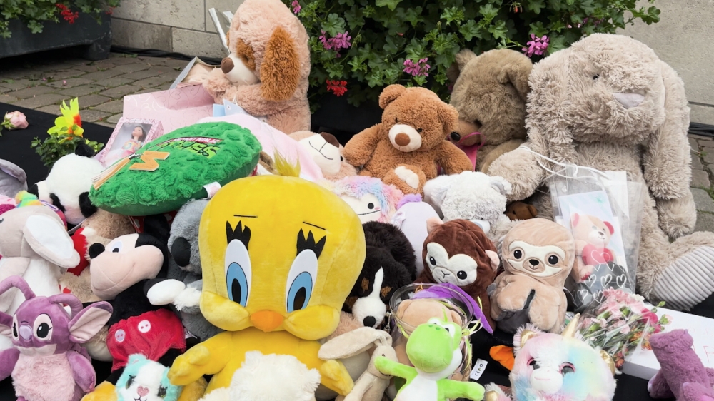 Knuffelzee bij de samenkomst van 31 mei 2024 voor het pleegmeisje in Vlaardingen