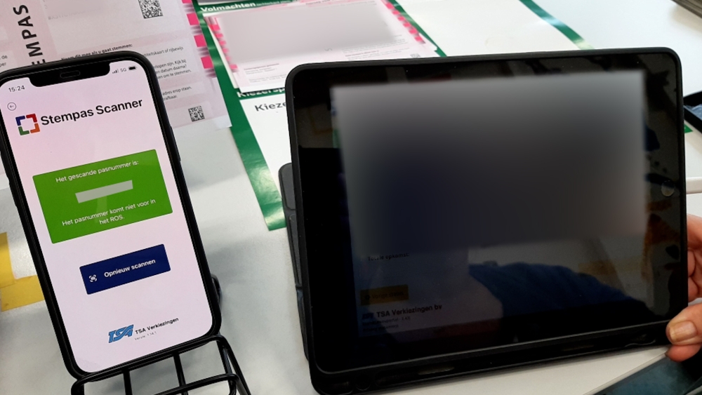 Proef in Schiedam: controle van stempassen gaat deze keer met een app