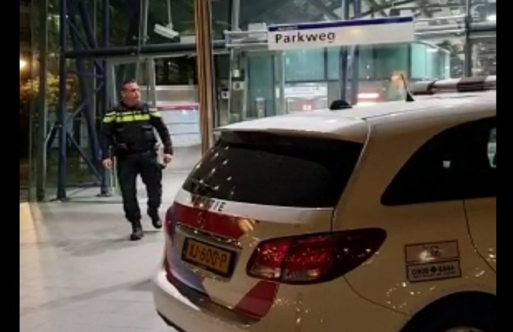 Drie drugsgebruikers op het toilet gesnapt