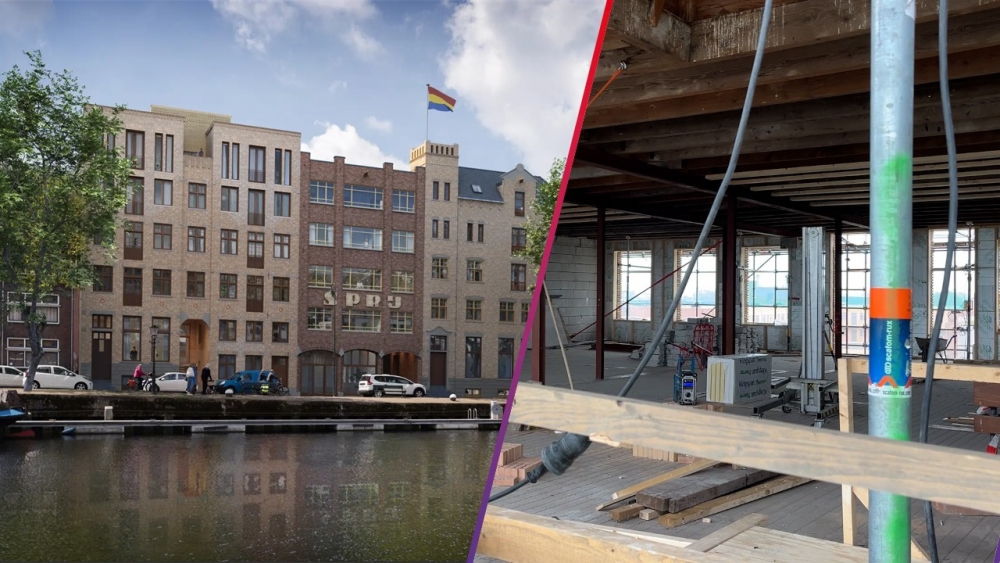 Na 25 jaar leegstand weer leven in Vlaardingse Sprijpanden