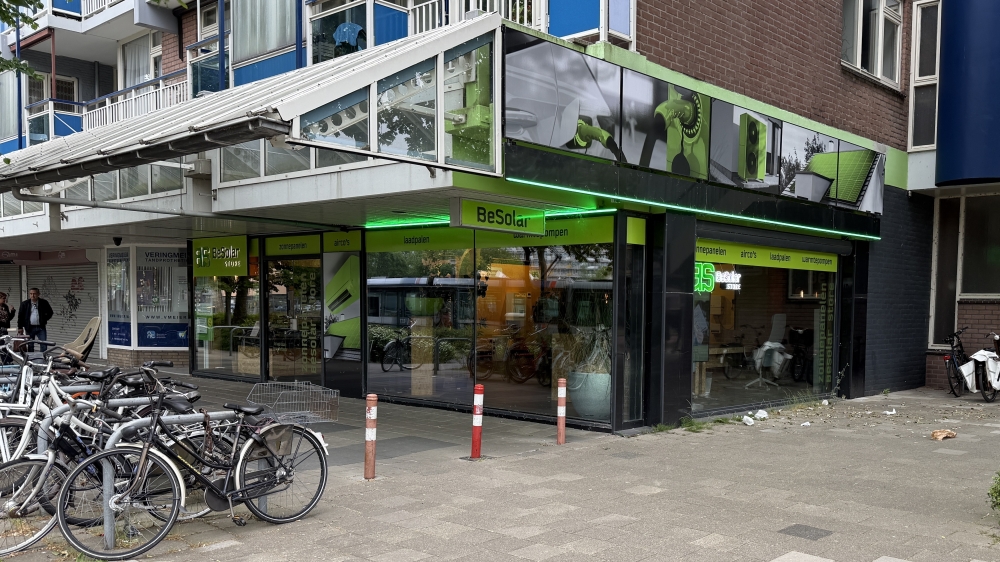 de BeSolar winkel bij het Hof van Spaland