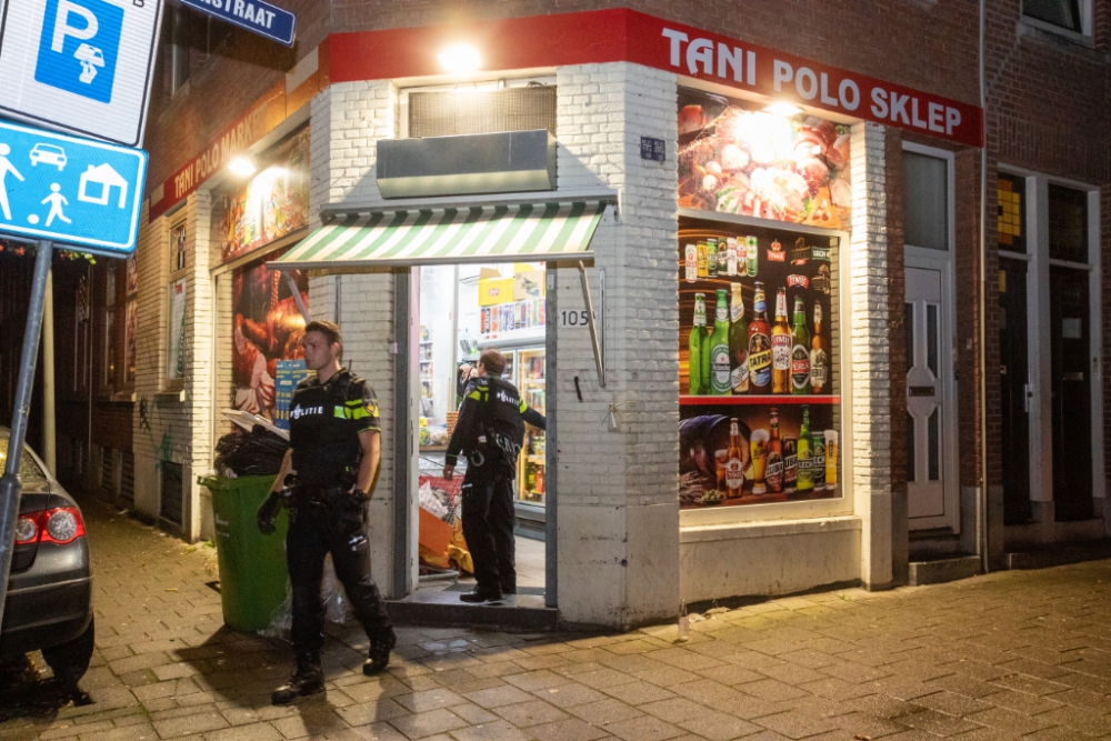 Poolse supermarkt weer overvallen