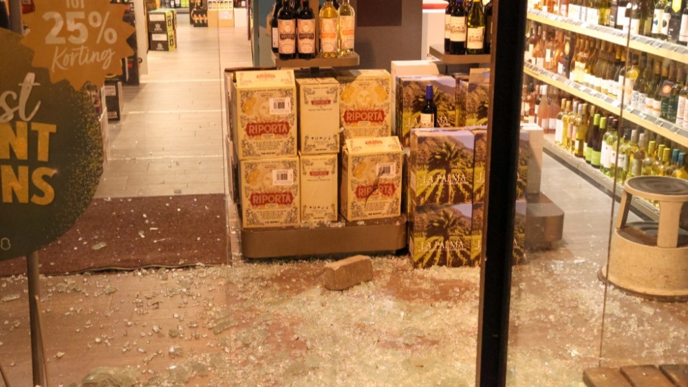 Gall &amp; Gall op het Veerplein doelwit van inbraak: verwarde man aangehouden