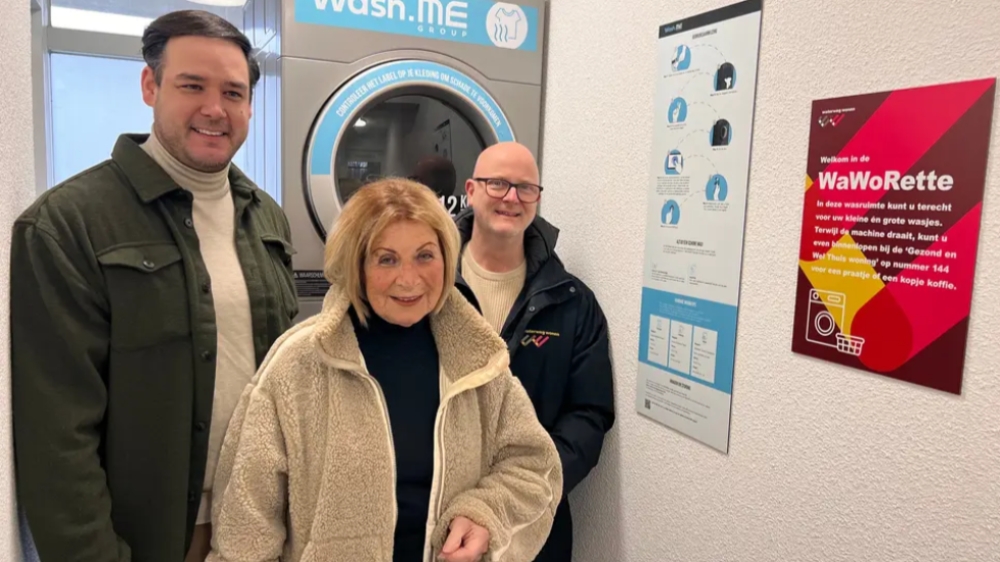 Bewoners Zwaluwenlaan krijgen eigen wasserette: 'Is behoefte aan'