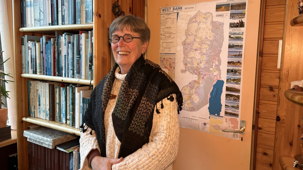 Vlaardingse Dina Heinsbroek maakte een solidariteitsreis naar Palestina