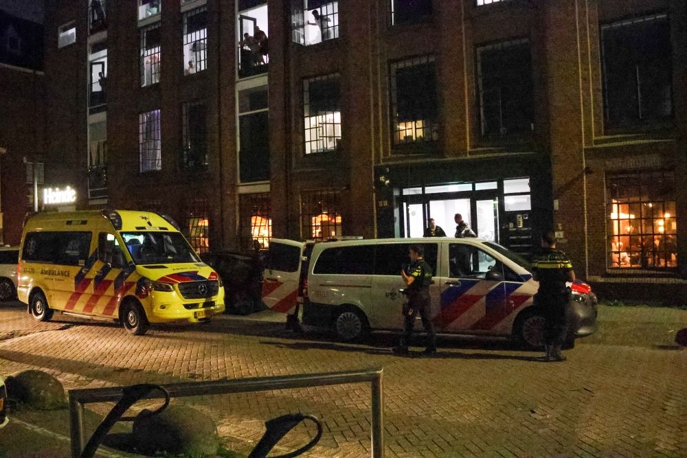 Steekpartij op Wilhelminahaven na ruzie in huiselijke sfeer, verdachte aangehouden