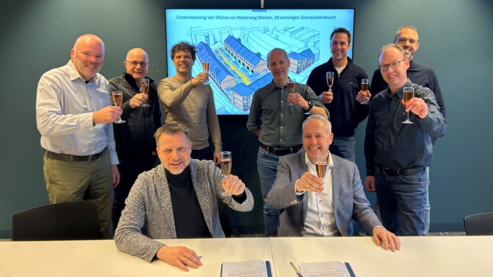 Oude buurt gesloopt, Waterweg Wonen bouwt 29 gezinswoningen in Zeevaardersbuurt