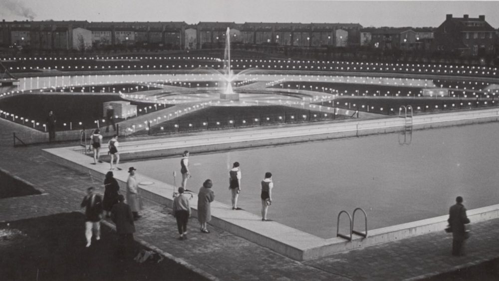 Het Kolpabad in 1955