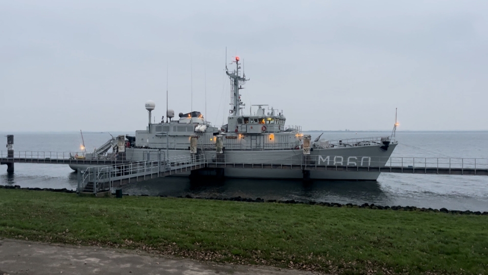 Marineschip de Schiedam gaat op NAVO-missie op de Oostzee: ‘Zorgen over sabotage’