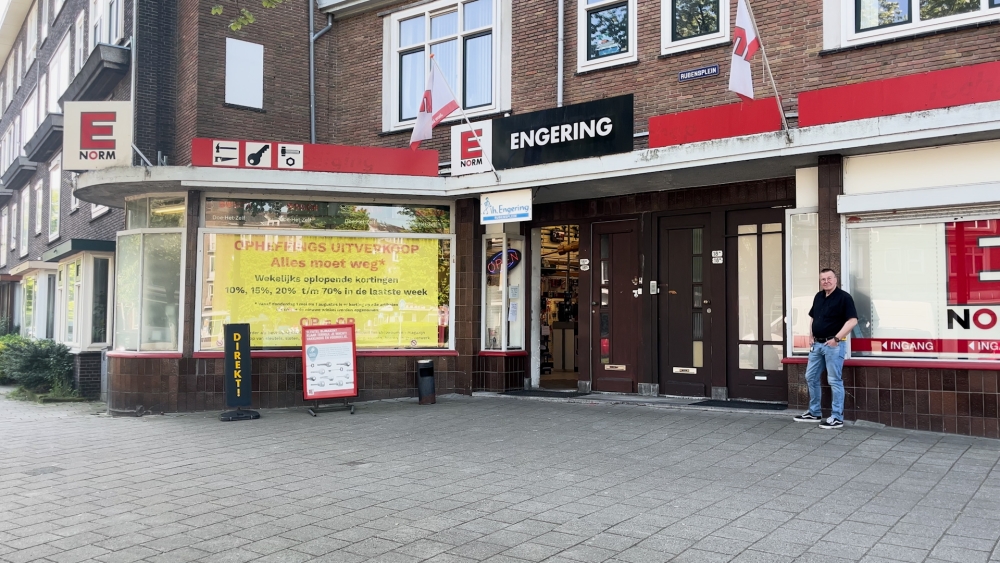 Iconische ijzerwarenwinkel Engering begonnen aan opheffingsuitverkoop