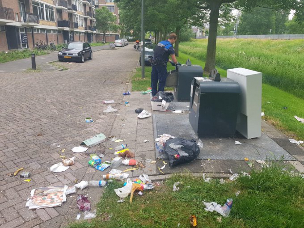 Weer twee afvalaso's op de bon