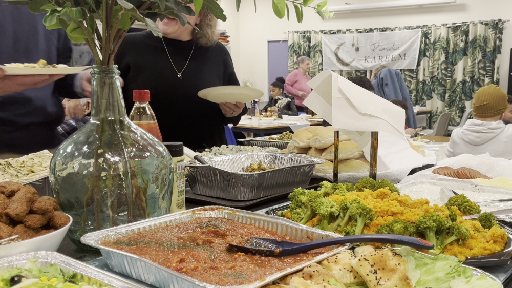 Vorig jaar organiseerde Amina ook een iftar in Vlaardingen