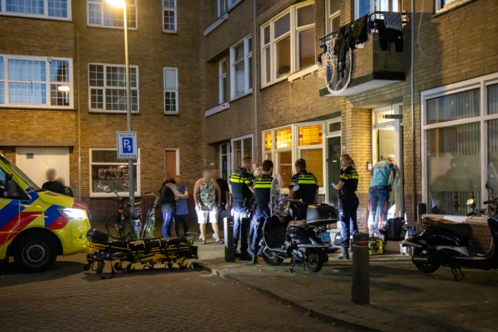 Man zwaargewond door val van trap